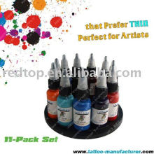 Natural tattoo ink set